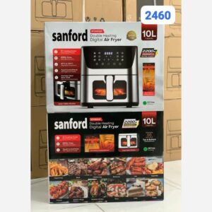 سرخ‌کن بدون روغن گرین لاین مدل Deluxe 8 لیتری - Green Line Air Fryer